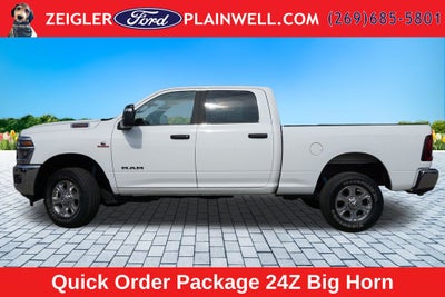 2025 RAM 2500 Big Horn Crew Cab 4x4 Cummings Turbo Diesel OFF Road Pkg