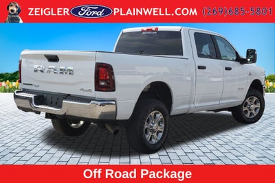 2025 RAM 2500 Big Horn Crew Cab 4x4 Cummings Turbo Diesel OFF Road Pkg