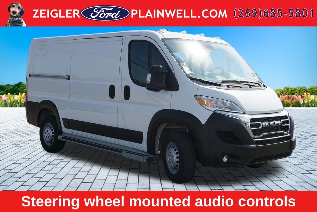 2025 RAM ProMaster 2500 Base 136" WHEEL BASE - LOW ROOF WORK VAN - REAR CAMER