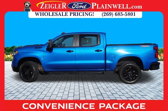 2023 Chevrolet Silverado 1500 LT Trail Boss Z71 OFF ROAD CREW CAB 4x4 Black Edition EcoTec3 5.