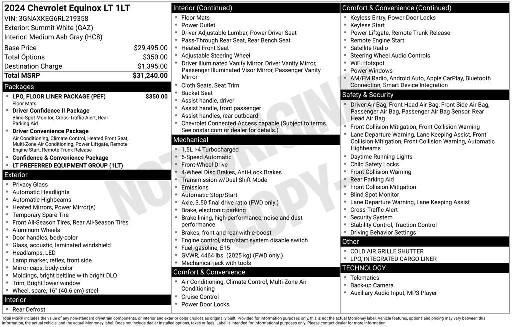 2024 Chevrolet Equinox LT