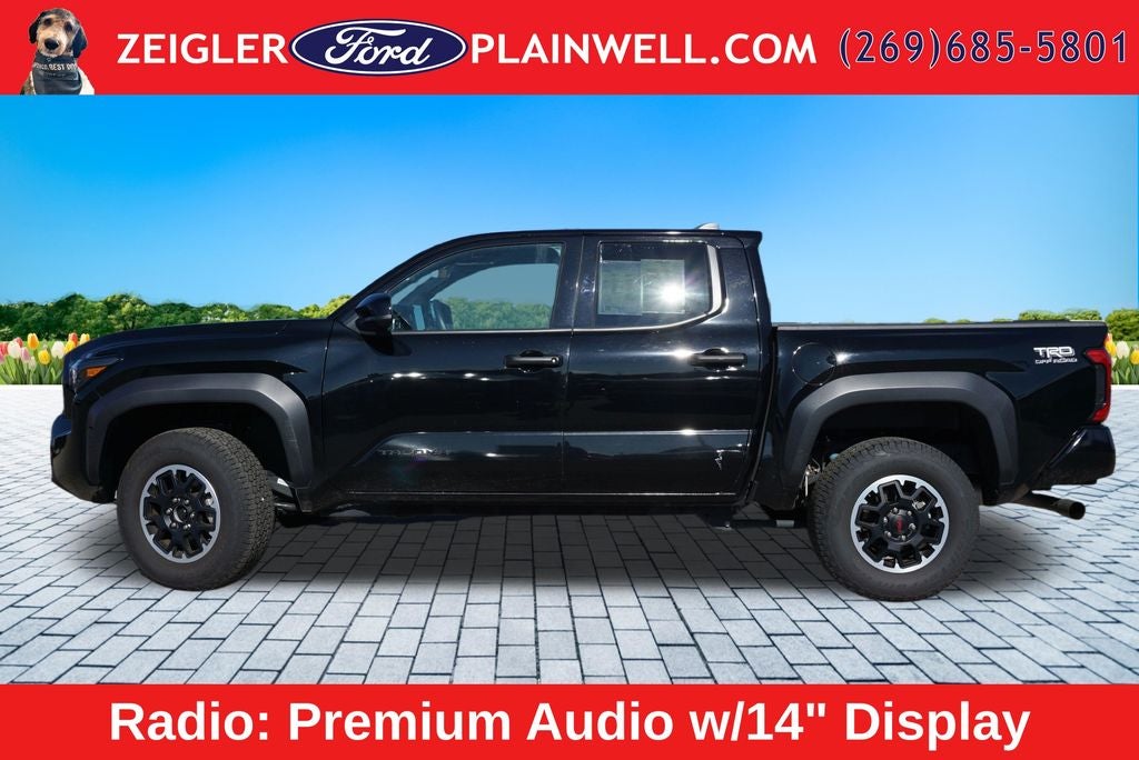 2025 Toyota Tacoma TRD Off-Road TRD OFF ROAD PKG 4x4 Adaptive Cruise Lane Departur