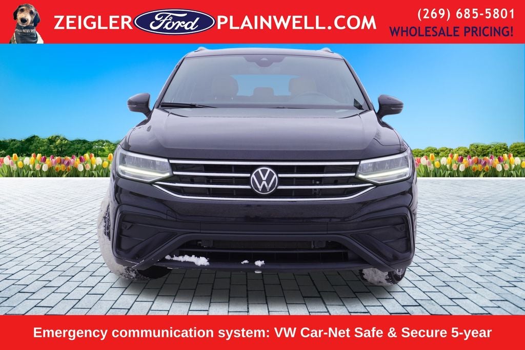 2024 Volkswagen Tiguan 2.0T SE Panoramic Moonroof Heated Leather Rear Camera 3rd