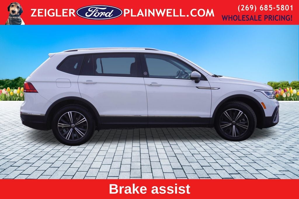 2024 Volkswagen Tiguan 2.0T Wolfsburg Edition Panoramic Moonroof Leather Rear Camera 3rd Row Sea
