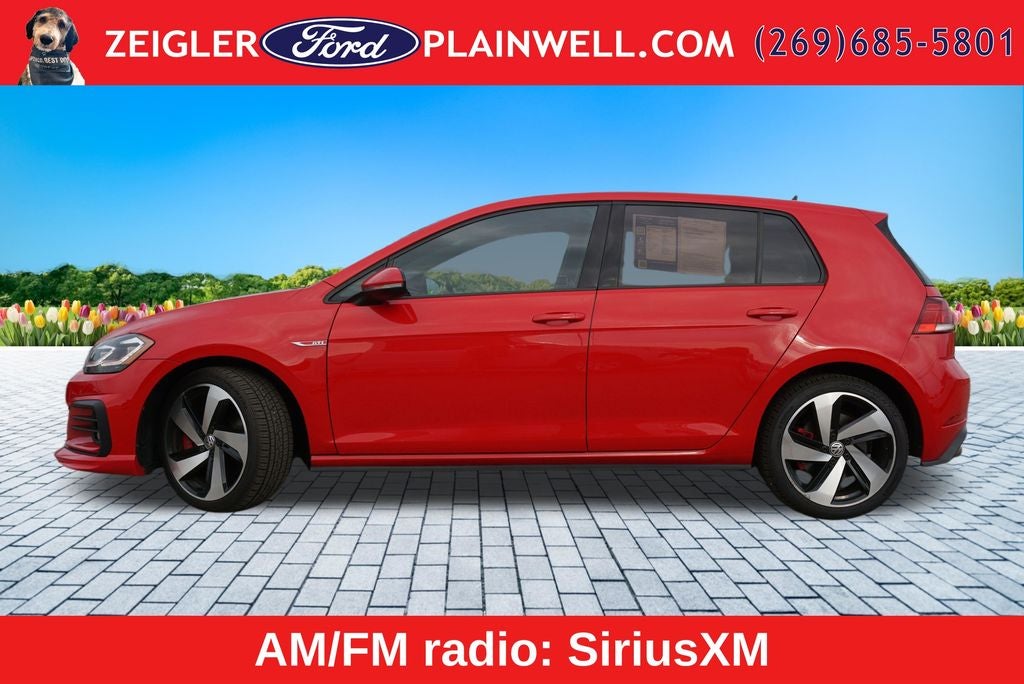 2020 Volkswagen Golf GTI 2.0T SE GTI Hatchback Panoramic Roof Leather 6 Speed Manua