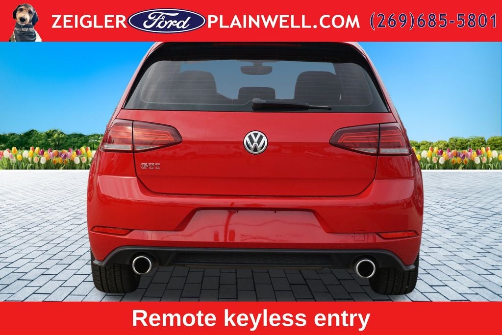 2020 Volkswagen Golf GTI 2.0T SE GTI Hatchback Panoramic Roof Leather 6 Speed Manua
