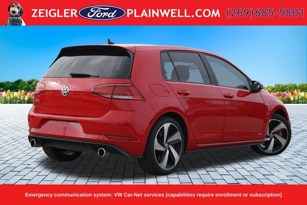 2020 Volkswagen Golf GTI 2.0T SE GTI Hatchback Panoramic Roof Leather 6 Speed Manua