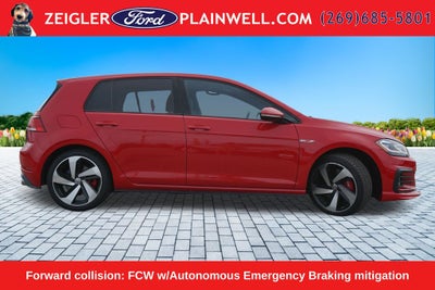 2020 Volkswagen Golf GTI 2.0T SE GTI Hatchback Panoramic Roof Leather 6 Speed Manua