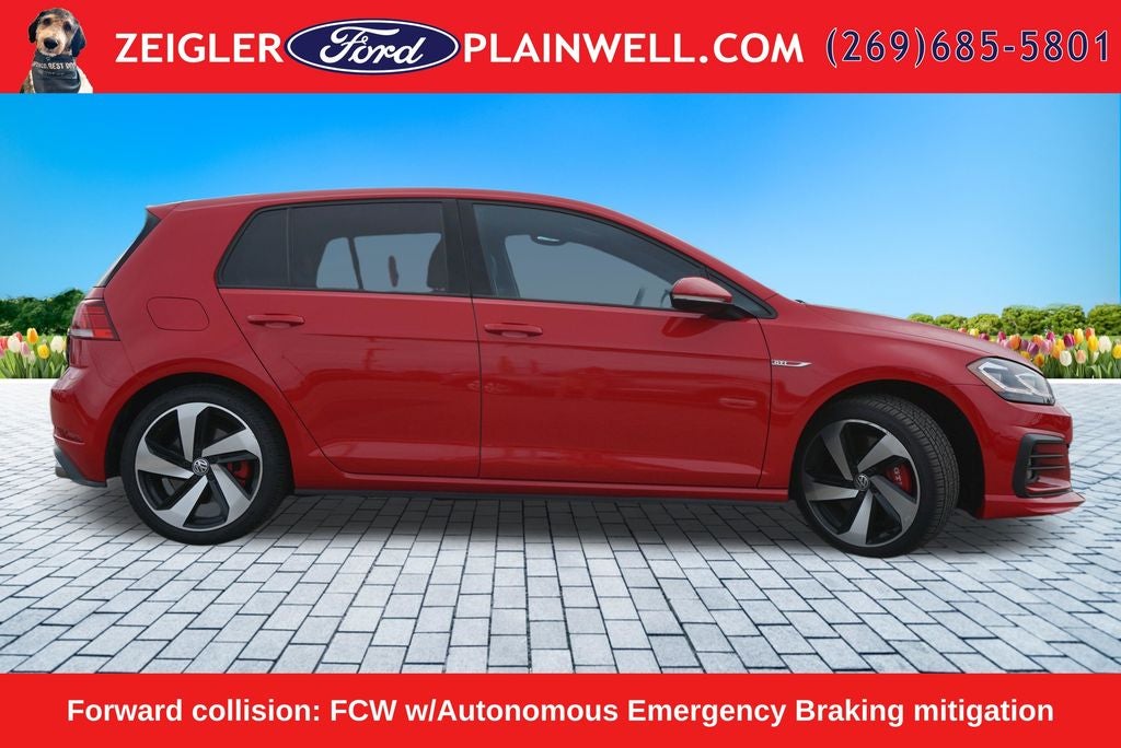 2020 Volkswagen Golf GTI 2.0T SE GTI Hatchback Panoramic Roof Leather 6 Speed Manua