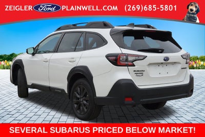 2025 Subaru Outback Onyx Edition AWD Leather Power Moonroof Rear Camera