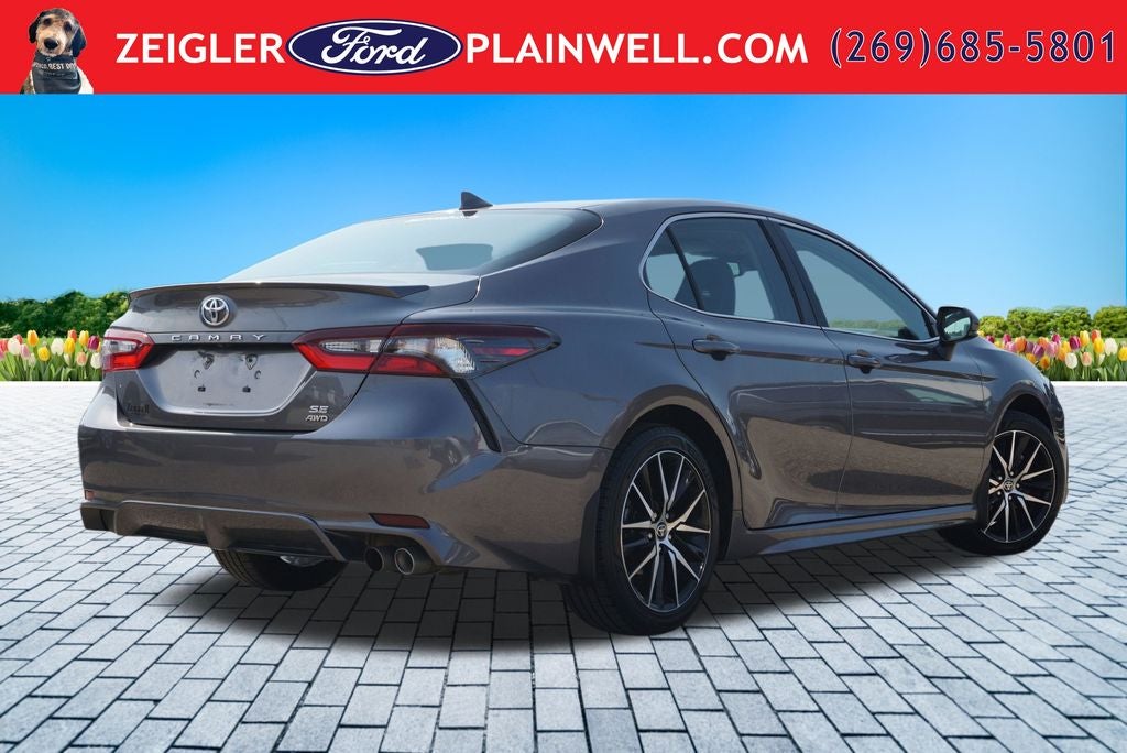 2022 Toyota Camry SE AWD HEATED LEATHER SEATS & STEERING REAR CAMERA