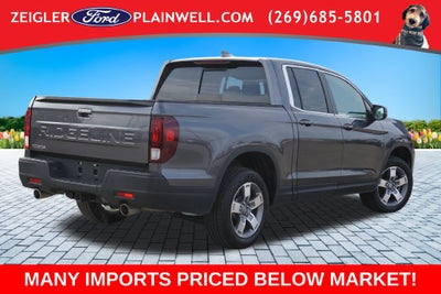 2025 Honda Ridgeline RTL Crew Cab 4x4 Heated Leather Moonroof