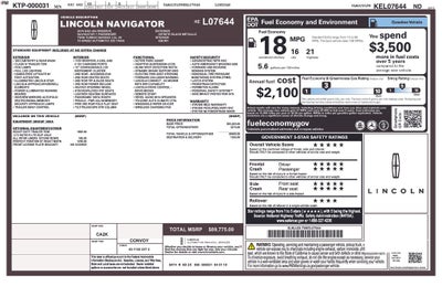 2019 Lincoln Navigator Reserve