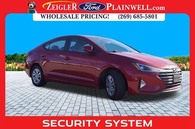 2019 Hyundai Elantra SE Keyless Entry Rear Camera 2.0 LITER DOHC