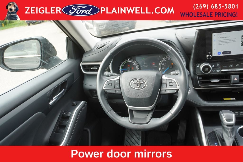 2023 Toyota Highlander Hybrid XLE 4x4 Power Moonroof Blis Rear Camera 3rd Row P Lift