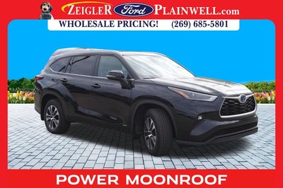 2023 Toyota Highlander Hybrid XLE 4x4 Power Moonroof Blis Rear Camera 3rd Row P Lift