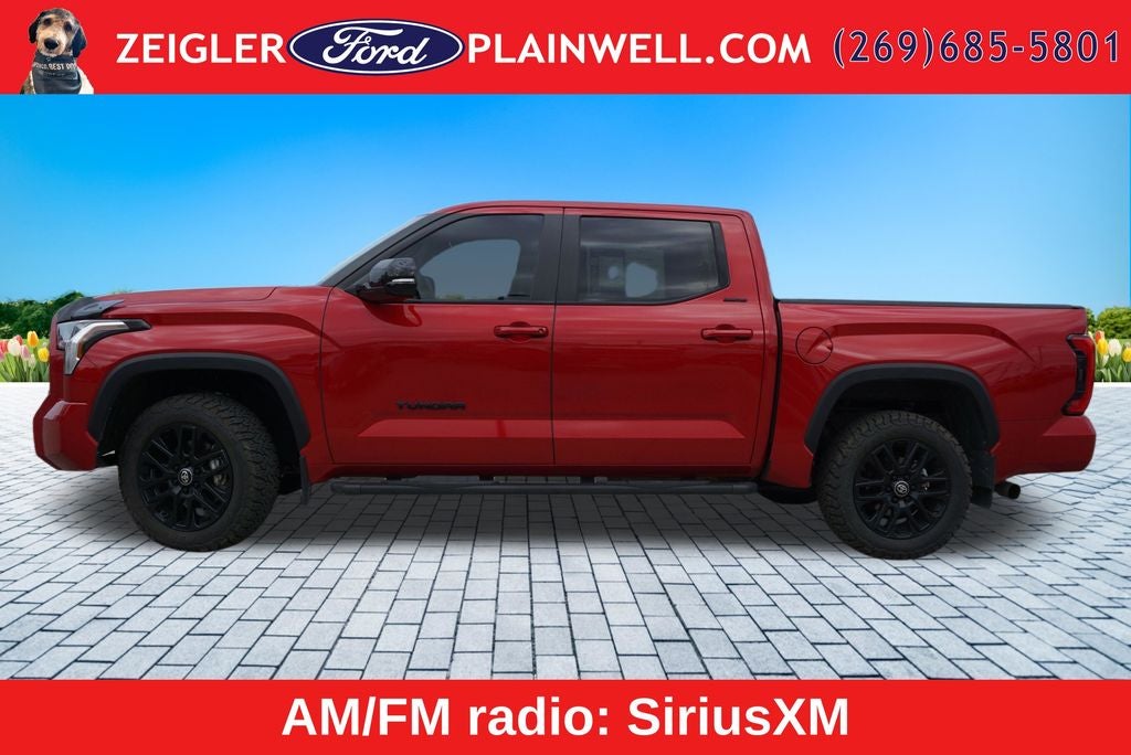 2025 Toyota Tundra Limited 4X4 V6 BLACK EDITION POWER MOONROOF LEATHER NAV