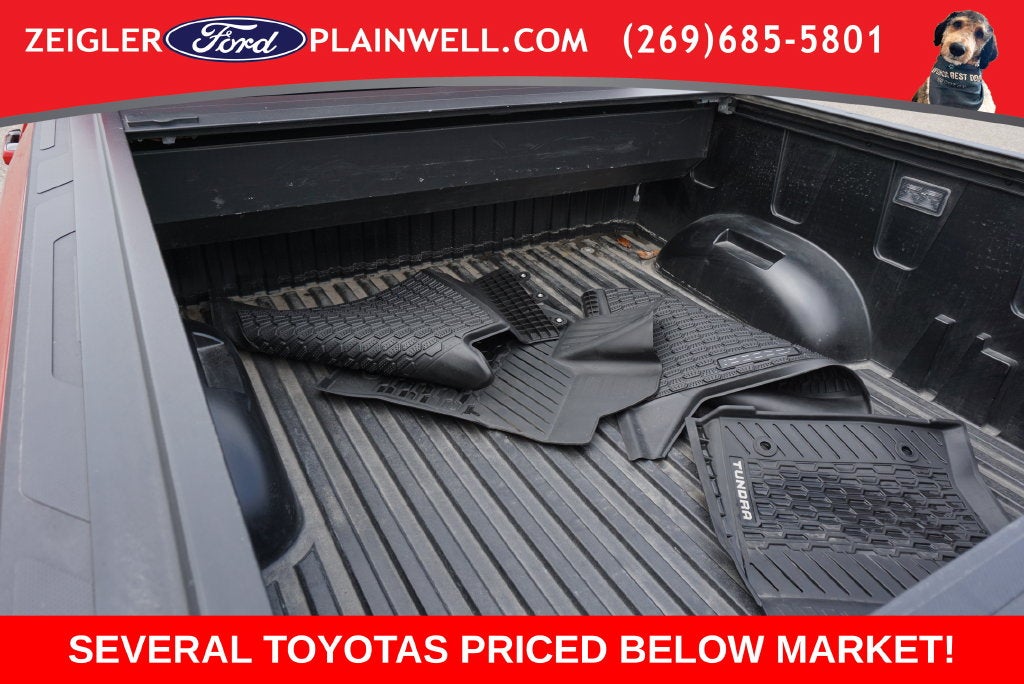 2025 Toyota Tundra Limited 4X4 V6 BLACK EDITION POWER MOONROOF LEATHER NAV