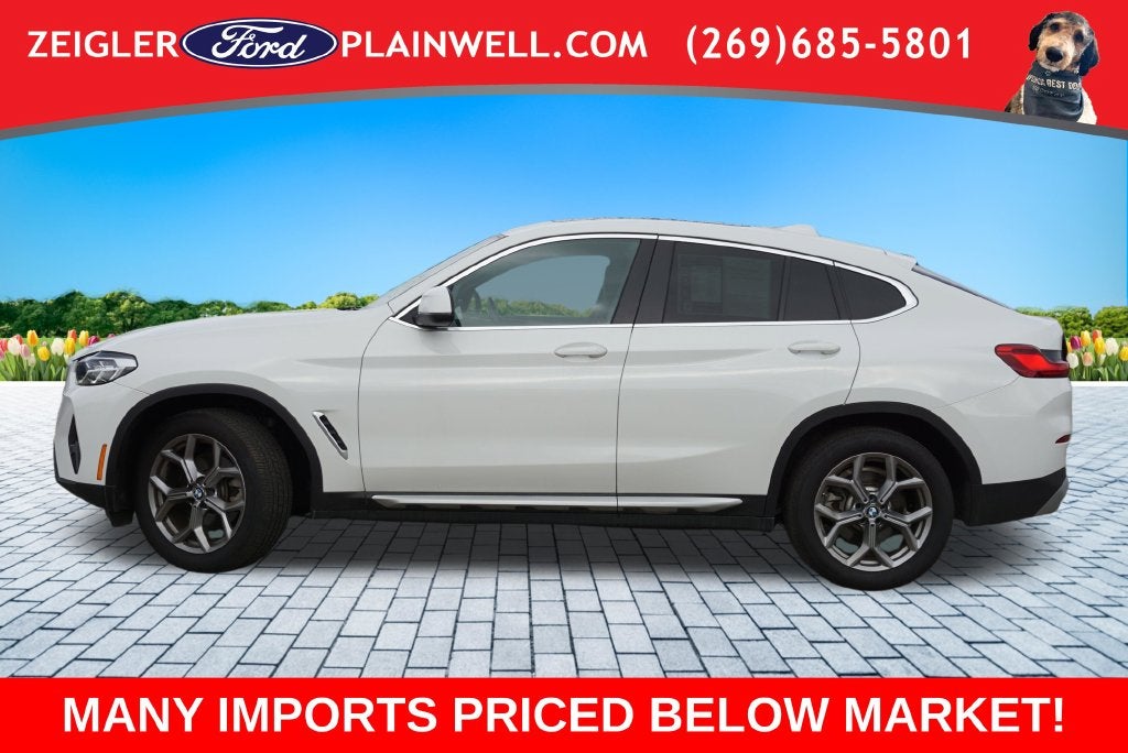 2025 BMW X4 xDrive30i AWD Power Moonroof Nav Heated Leather 19" Y Spoke