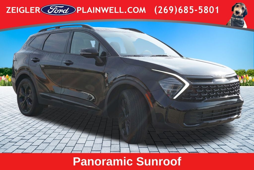 2025 Kia Sportage X-Line AWD Premium Pkg Panoramic Roof Rear Camera