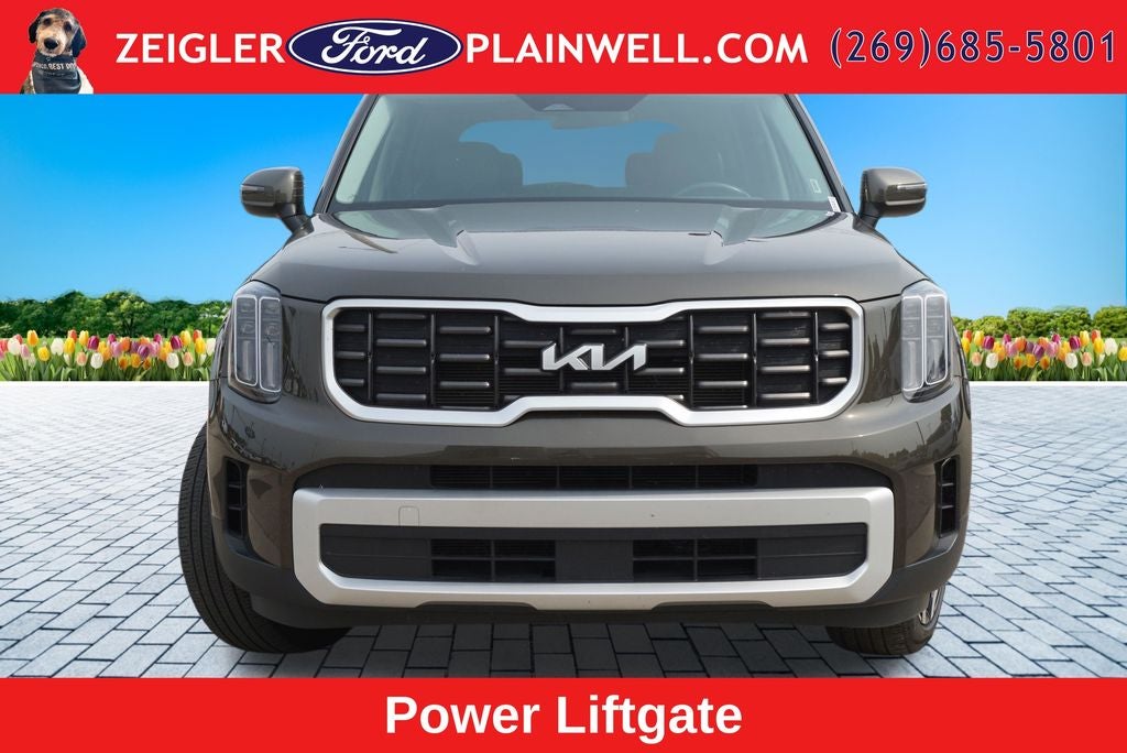 2025 Kia Telluride S Power Moonroof Heated Leather 4x4 Navigation Rear