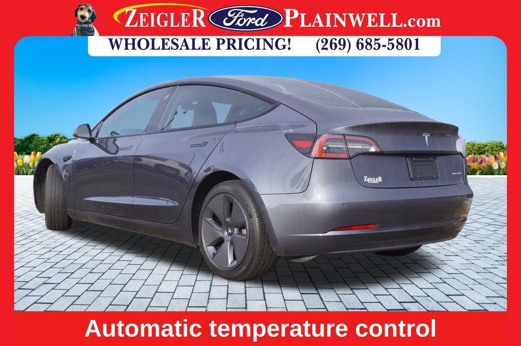 2022 Tesla Model 3 Long Range AWD Leather Skyroof