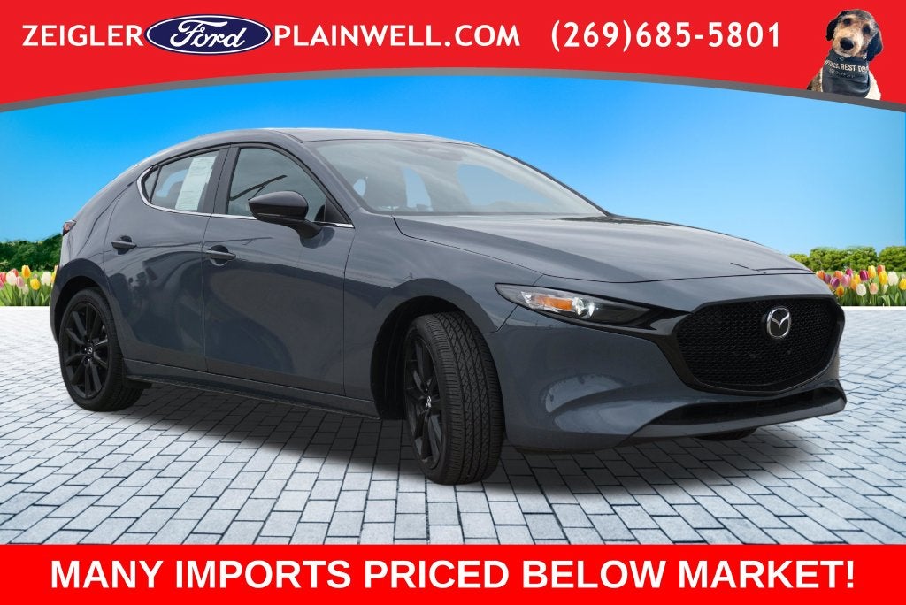 2026 Mazda Mazda3 2.5 S Carbon Edition AWD Heated Leather Moonroof R Camera Bose