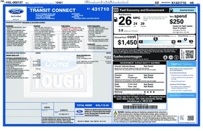 2019 Ford Transit Connect Titanium