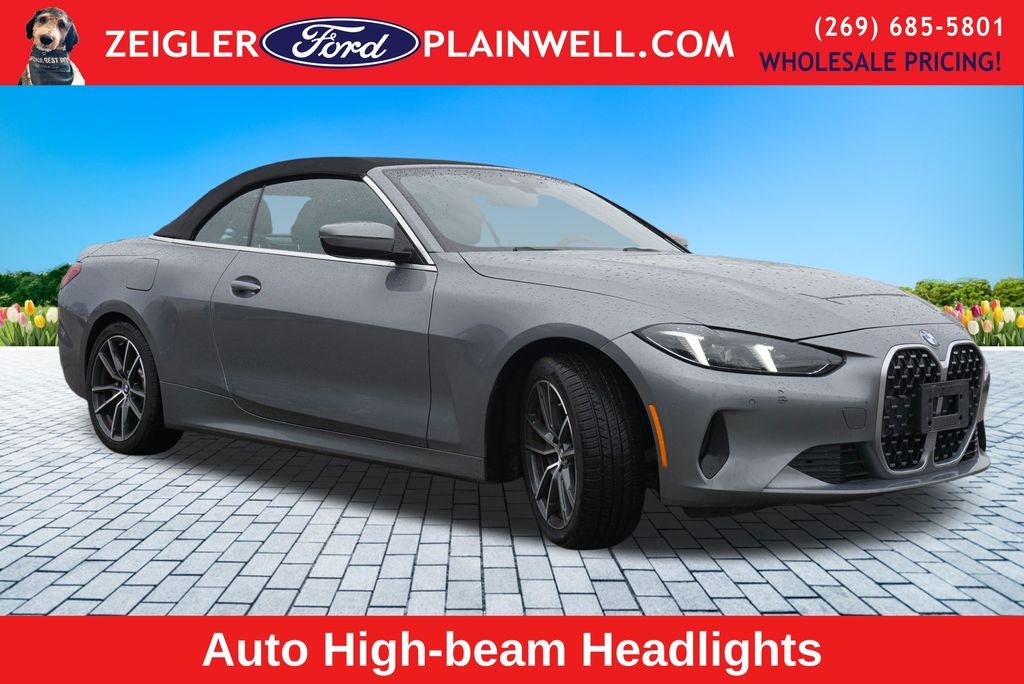 2025 BMW 4 Series 430i xDrive AWD CONVERTIBLE PREMIUM PKG NAVIGATION HEADS UP DI