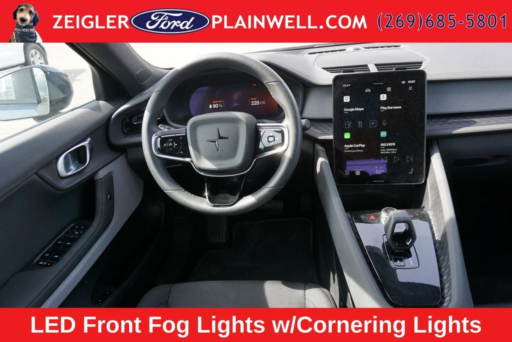 2023 Polestar 2 Long Range Dual Motor AWD Pilot Pack Navigation 360 Camera Blis
