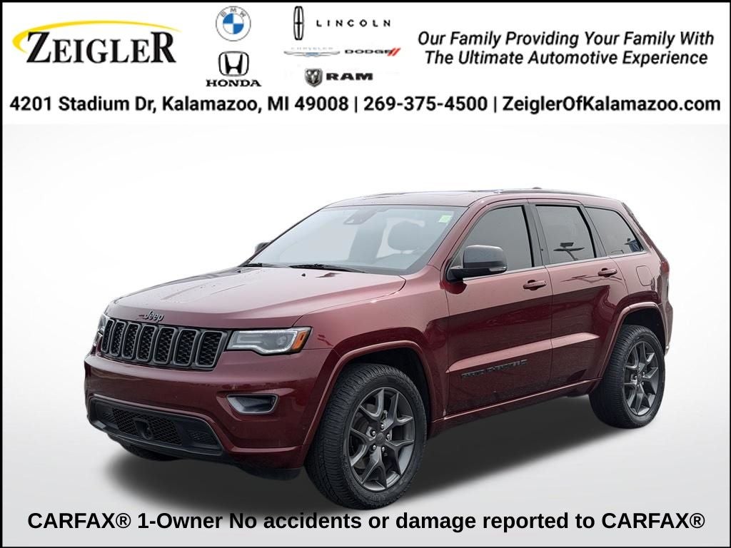 2021 Jeep Grand Cherokee 80th Anniversary Edition