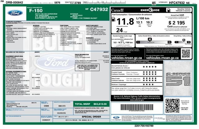 2017 Ford F-150 LARIAT