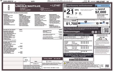 2022 Lincoln Nautilus Reserve