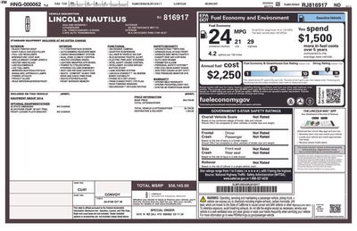 2024 Lincoln Nautilus Reserve