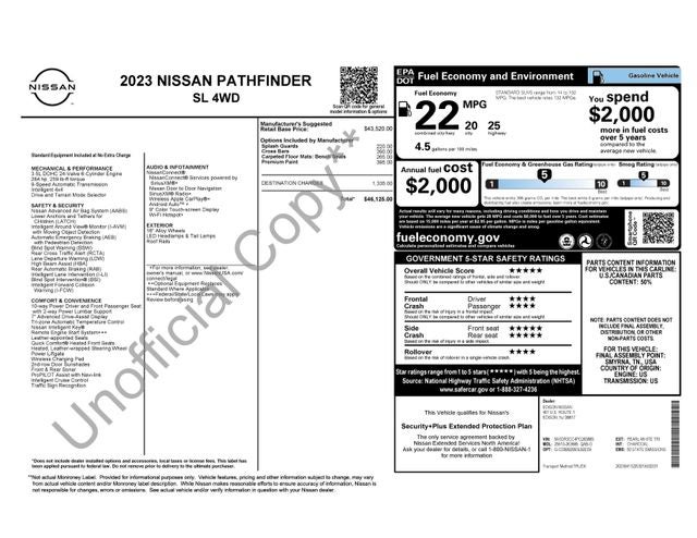 2023 Nissan Pathfinder SL 4WD