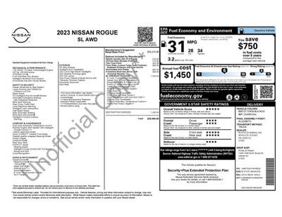 2023 Nissan Rogue SL Intelligent AWD