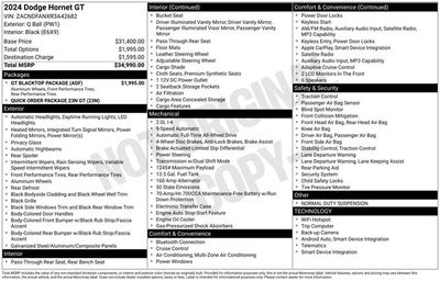 2024 Dodge Hornet GT