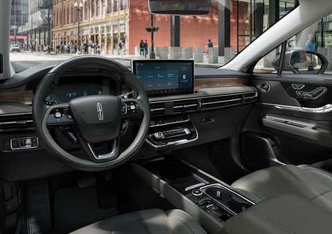 The interior dashboard of 2024 Lincoln Corsair® SUV is shown here. | Zeigler Lincoln of Kalamazoo in Kalamazoo MI