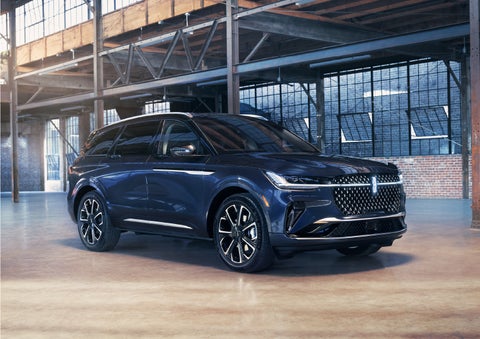 A 2024 Lincoln Nautilus® SUV is parked in an industrial space. | Zeigler Lincoln of Kalamazoo in Kalamazoo MI